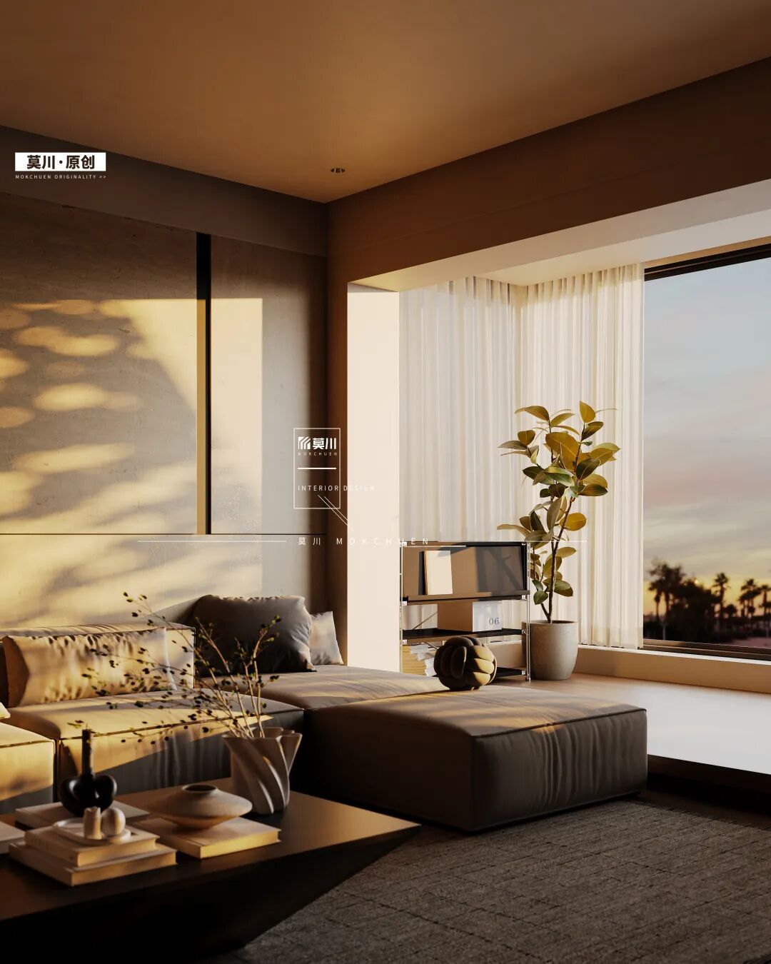 【莫川作品】深圳龙岗168㎡意式风格的家-32