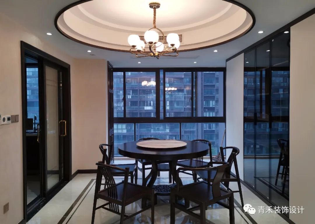 瑞庭御园新中式雅居,青禾装饰打造四室两厅禅意空间-36