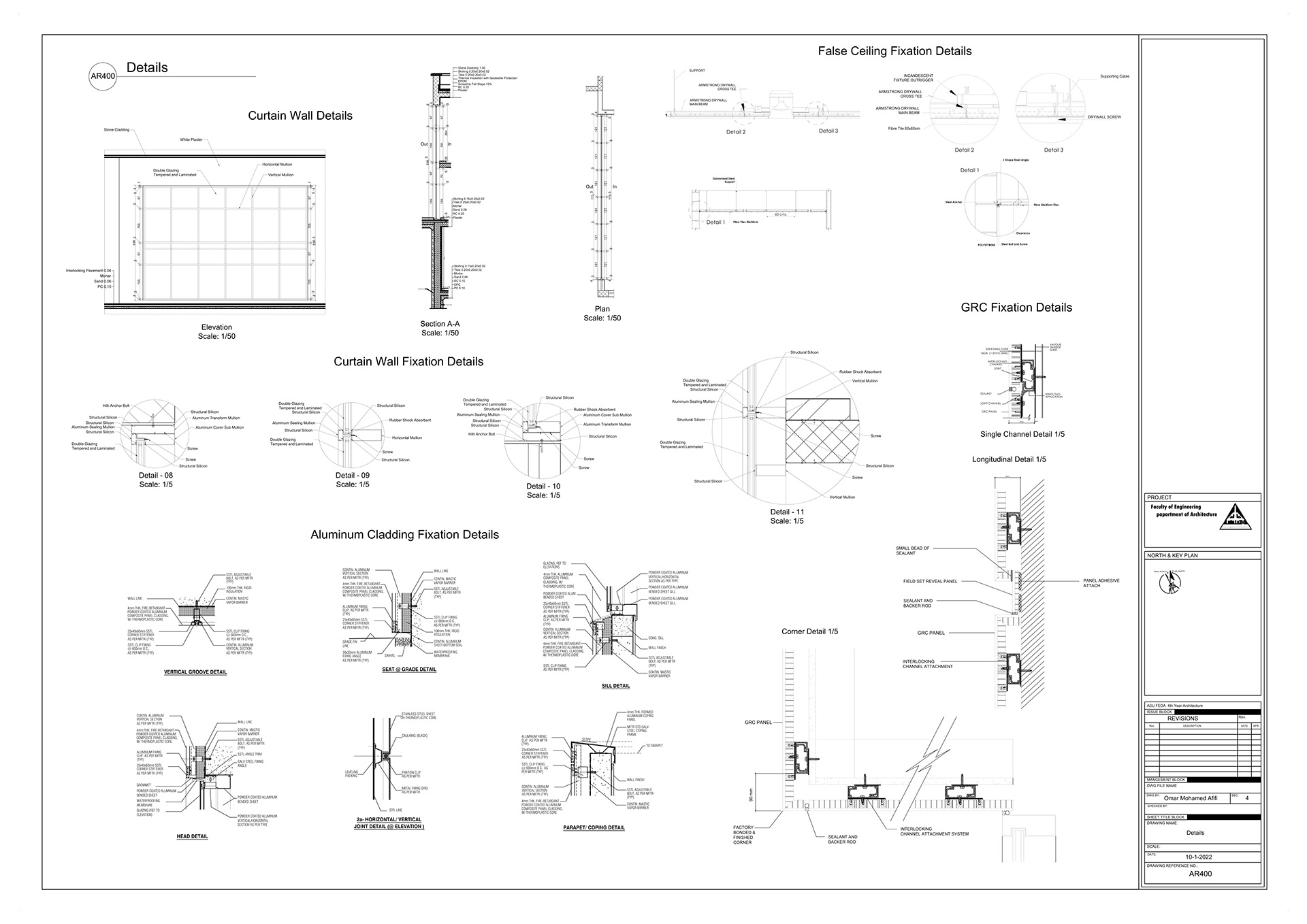 NBE Bank Headquarters Working Drawing Project-20