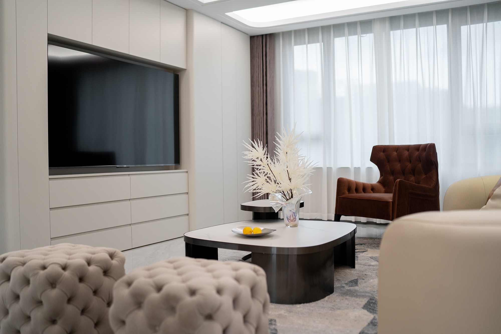 知了空间设计｜纯粹与雅奢丨知了设计,河马艺术-17