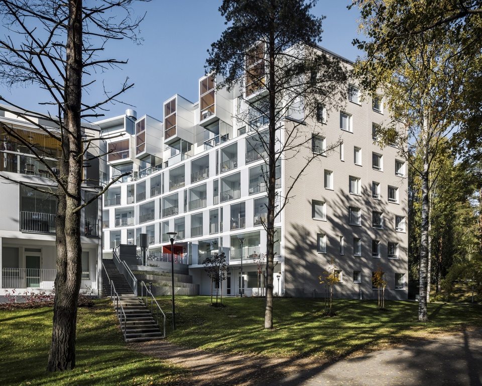 Pyhätunturintie 2 公共住宅建筑丨芬兰赫尔辛基丨Lahdelma & Mahlamäki 事务所-16