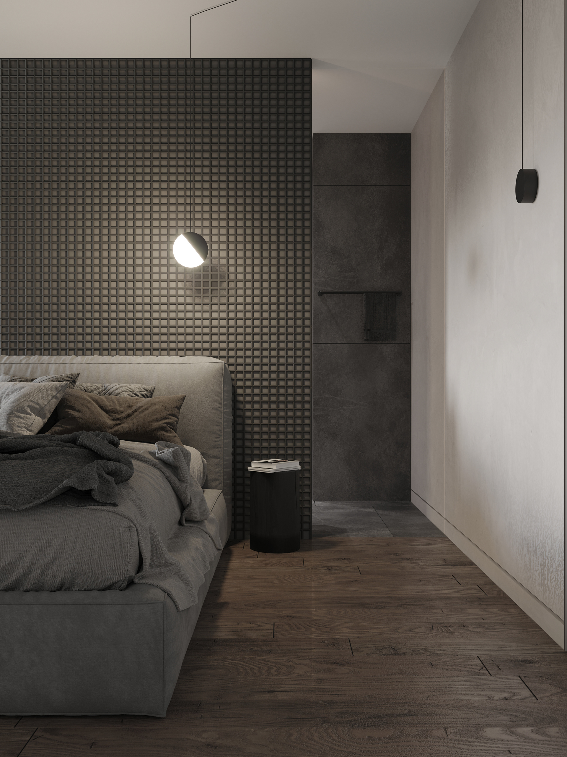 125平，现代简约空间设计                     -17