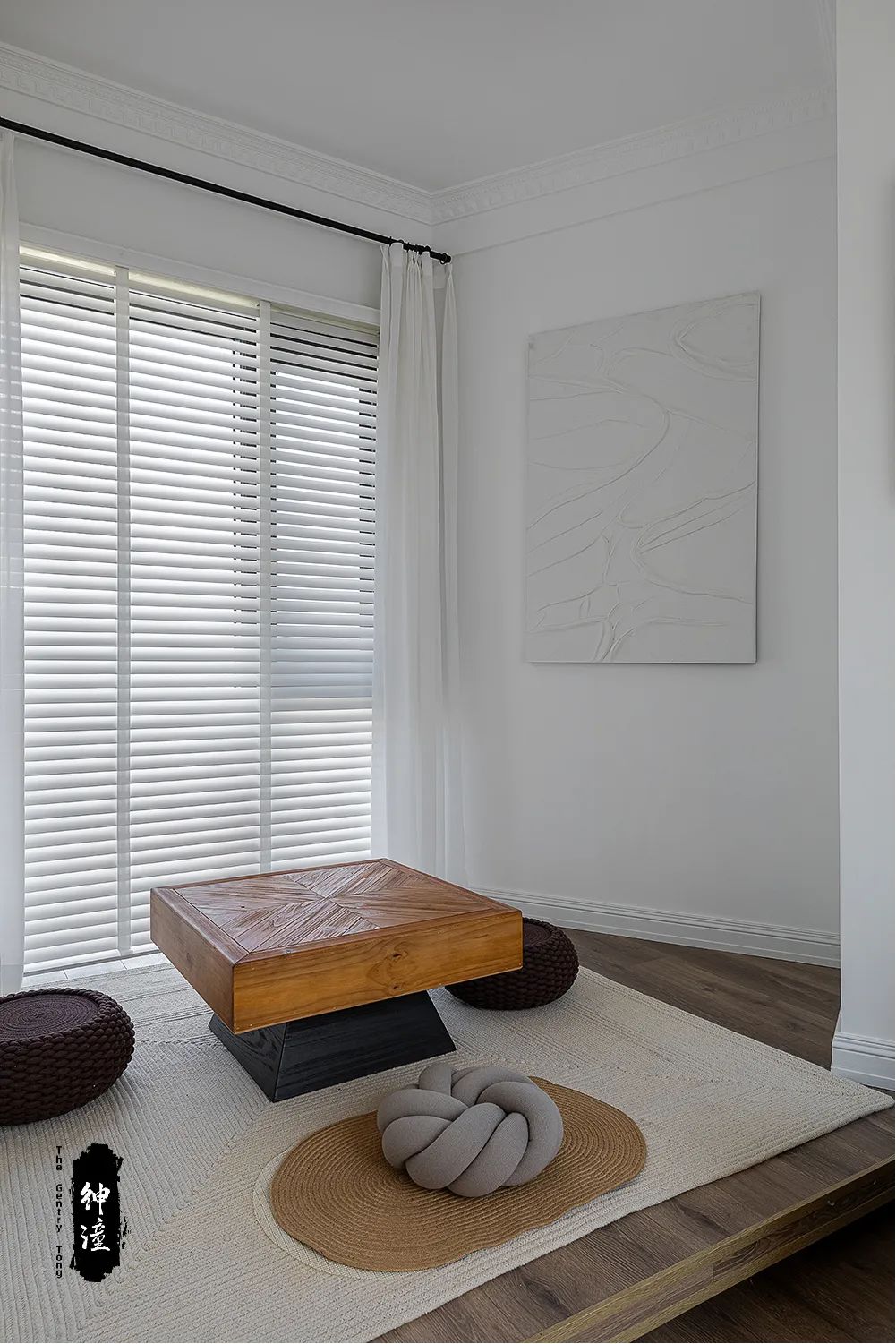 山水黔城简美风格跃层设计案例丨绅潼设计工作室-40