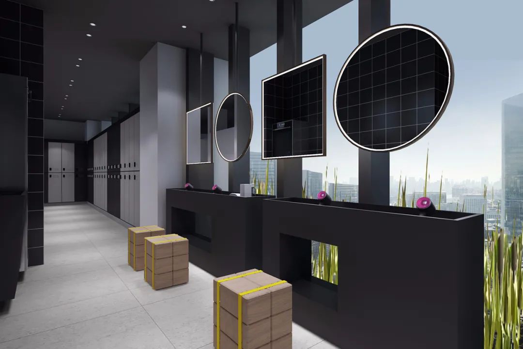 杭州西派健身 | 时线新作 | 工业风室内设计-30