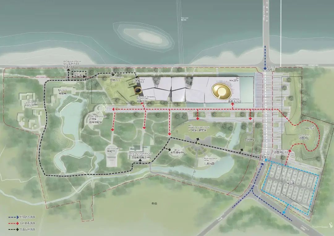 三星堆博物馆新馆及游客中心概念方案设计丨中国四川丨北京市建筑设计研究院有限公司-56