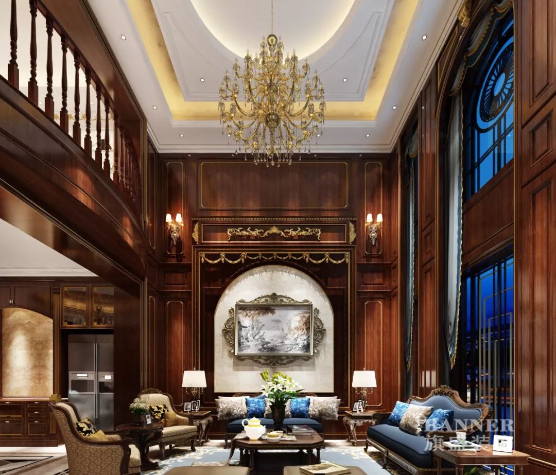 欧式古典奢华,打造永和坊联排别墅艺术空间-64