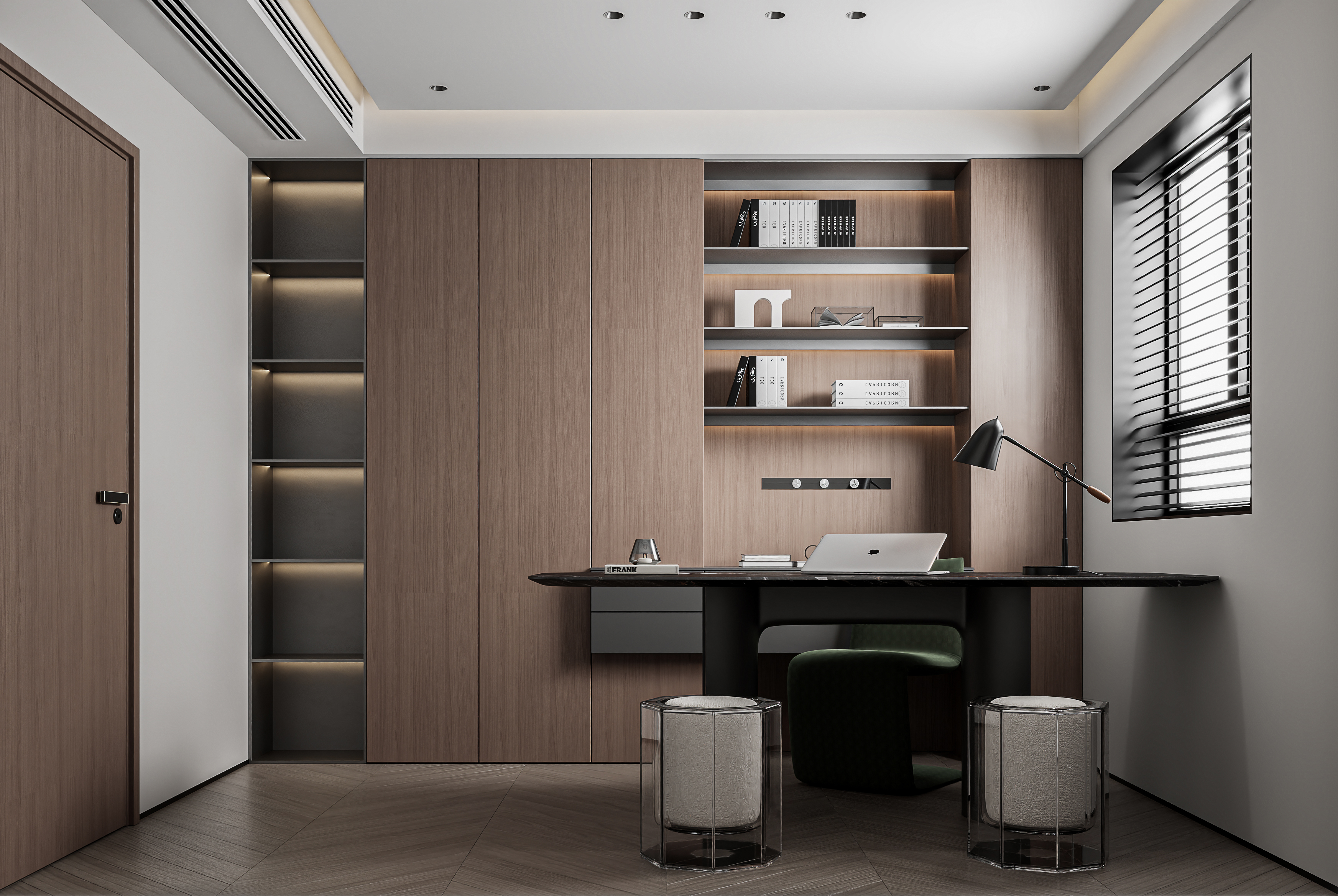 实体项目--建面160意式效果图-12