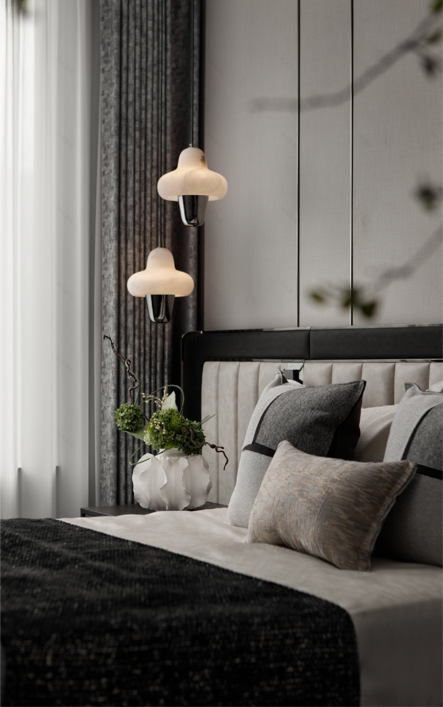 龙湖滨江·云河颂样板房户型设计丨中国成都丨DAS大森设计-60