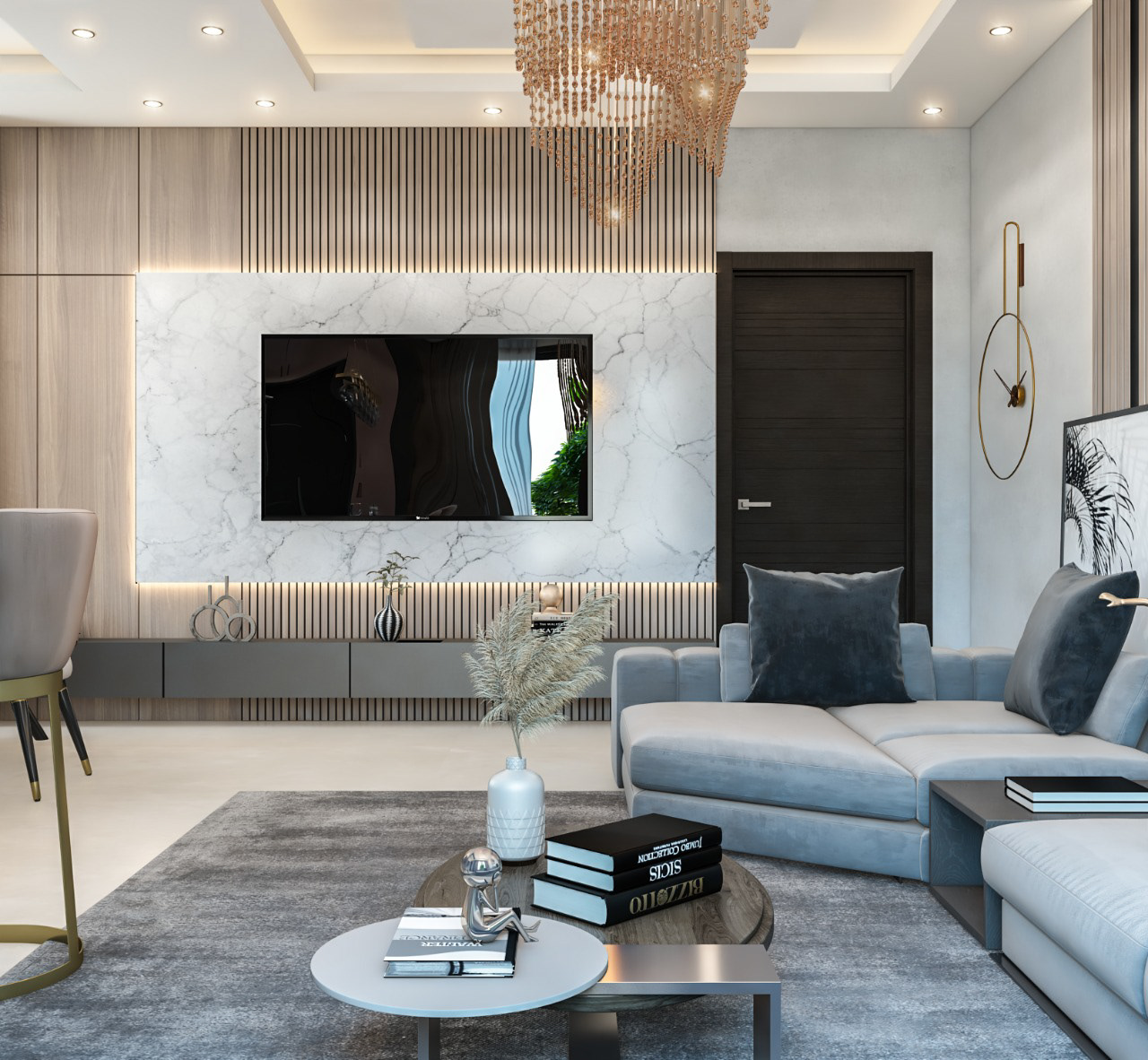 Bayan's Home Design  室内设计丨约旦安曼-2