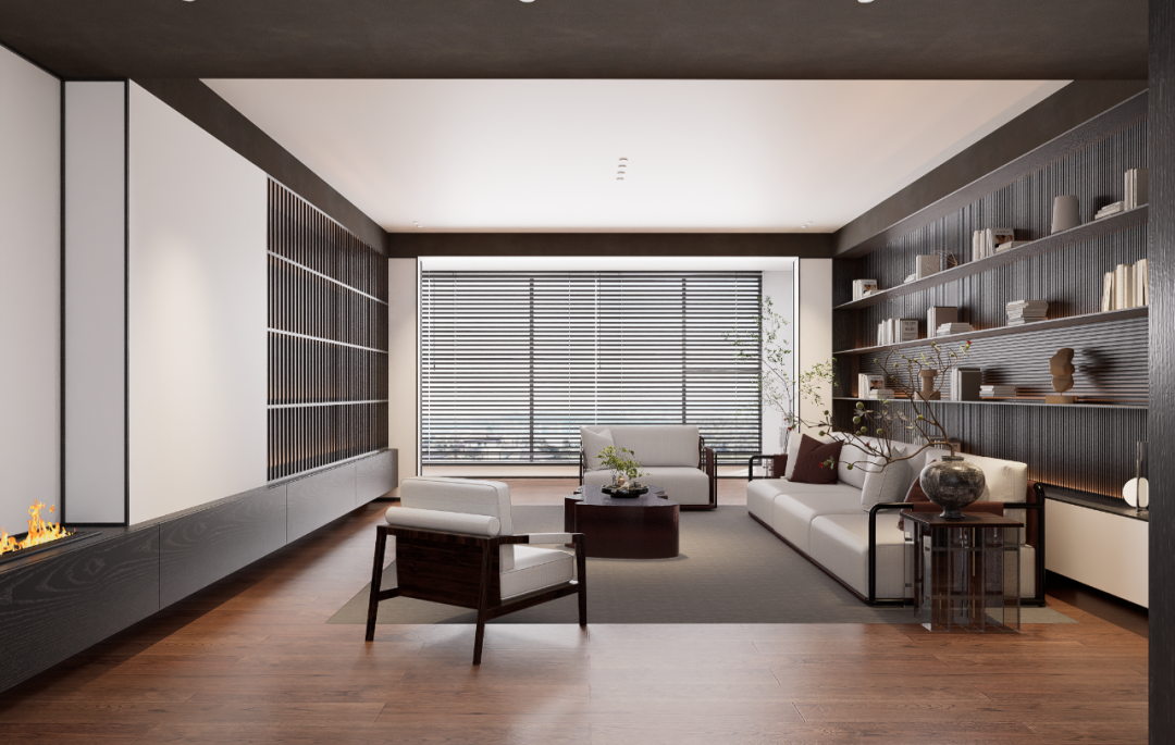 洛阳碧桂园玖玺台新中式风格设计丨中国洛阳丨晟宁装饰工程有限公司-1