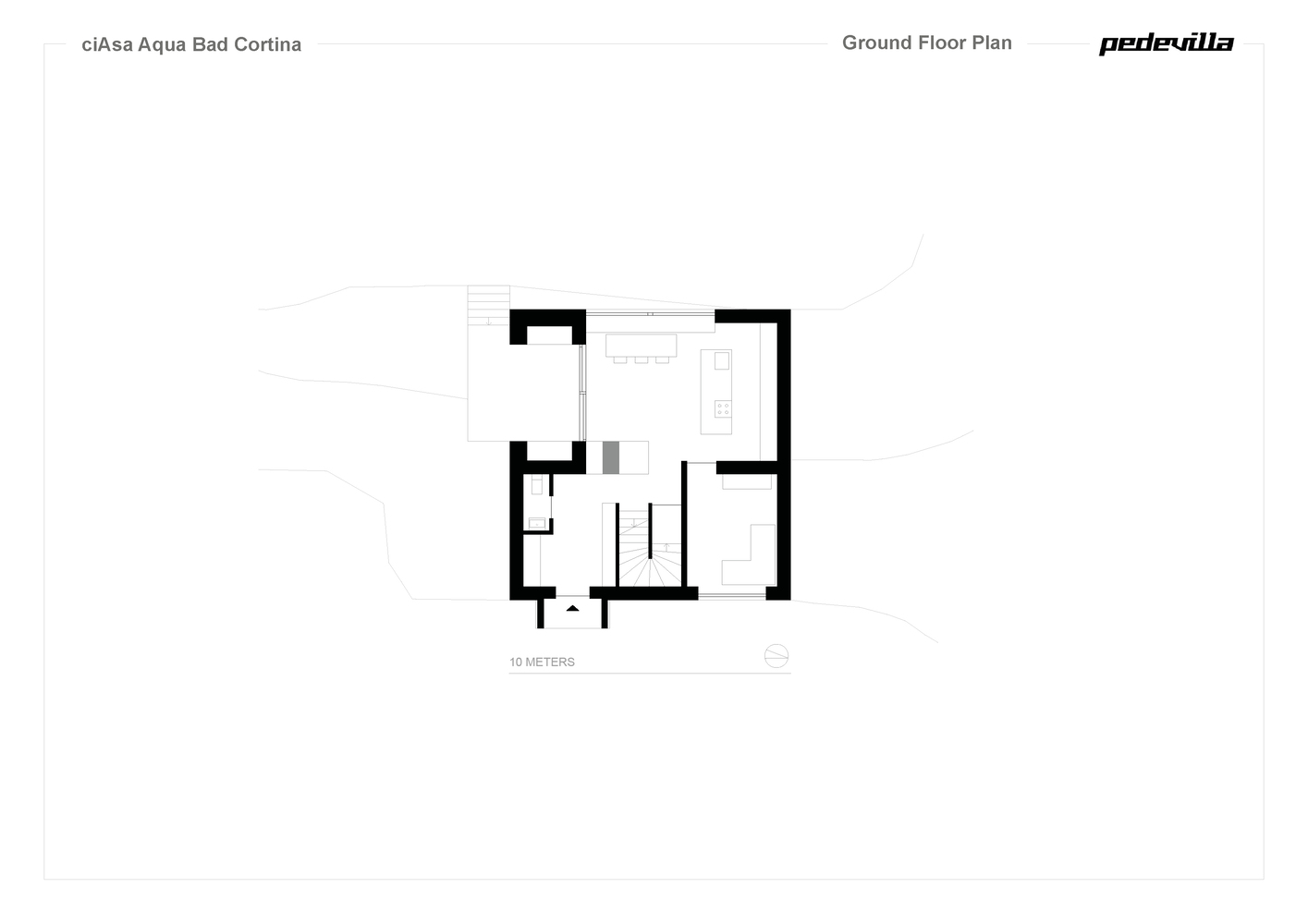 意大利山林间木屋别墅丨Pedevilla Architects-17