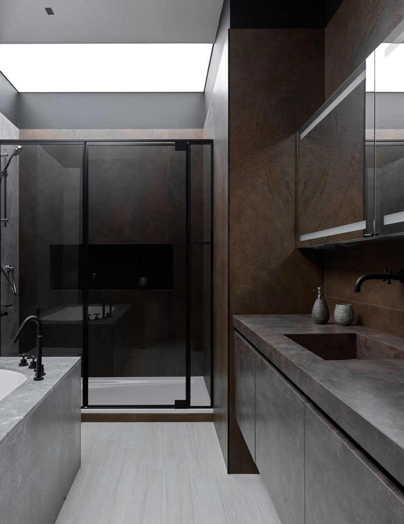 莫斯科时尚公寓 | 暗色调的现代魅力-10