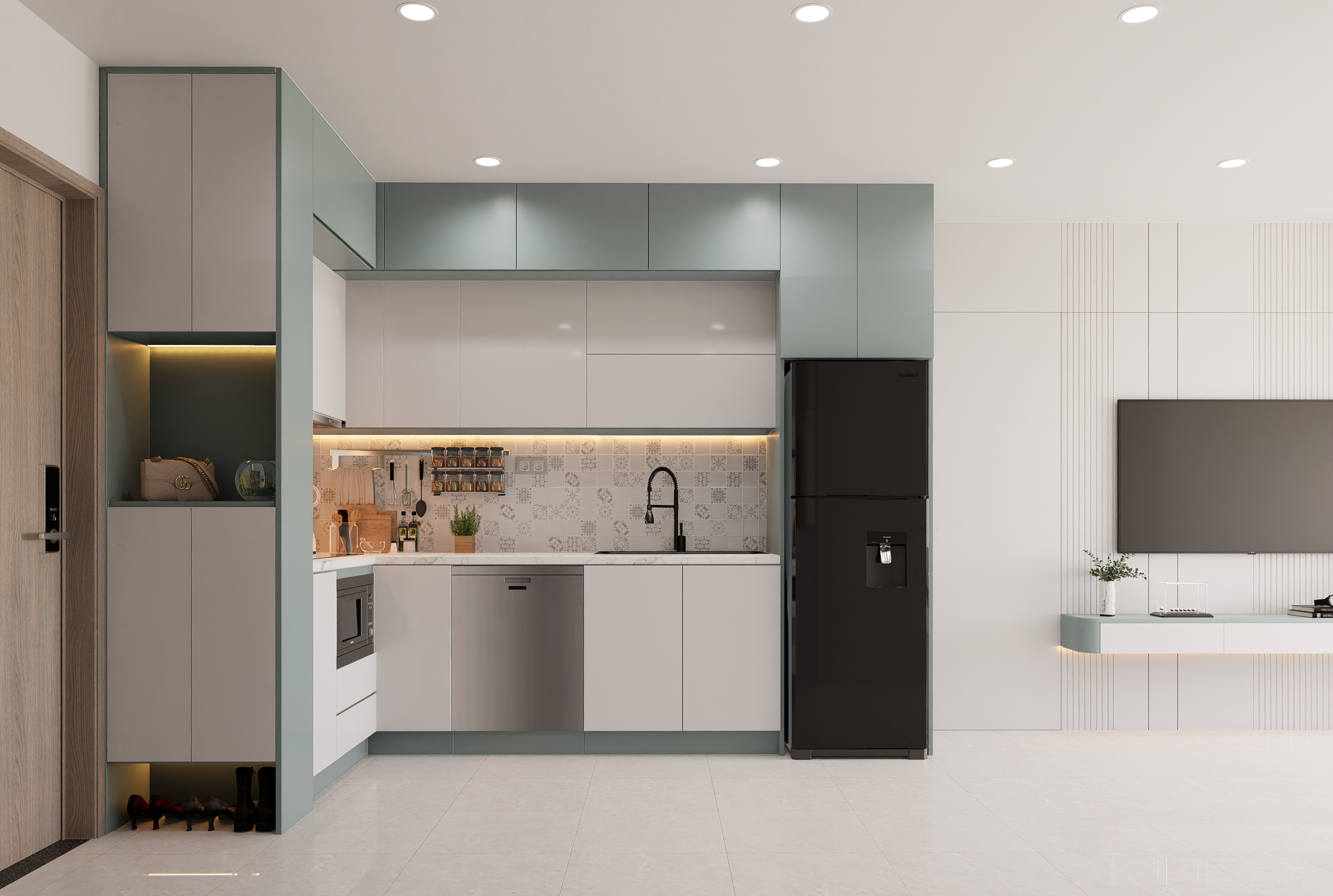 PD 的公寓 维纳家园大型公园丨越南胡志明市丨Huy Le-7