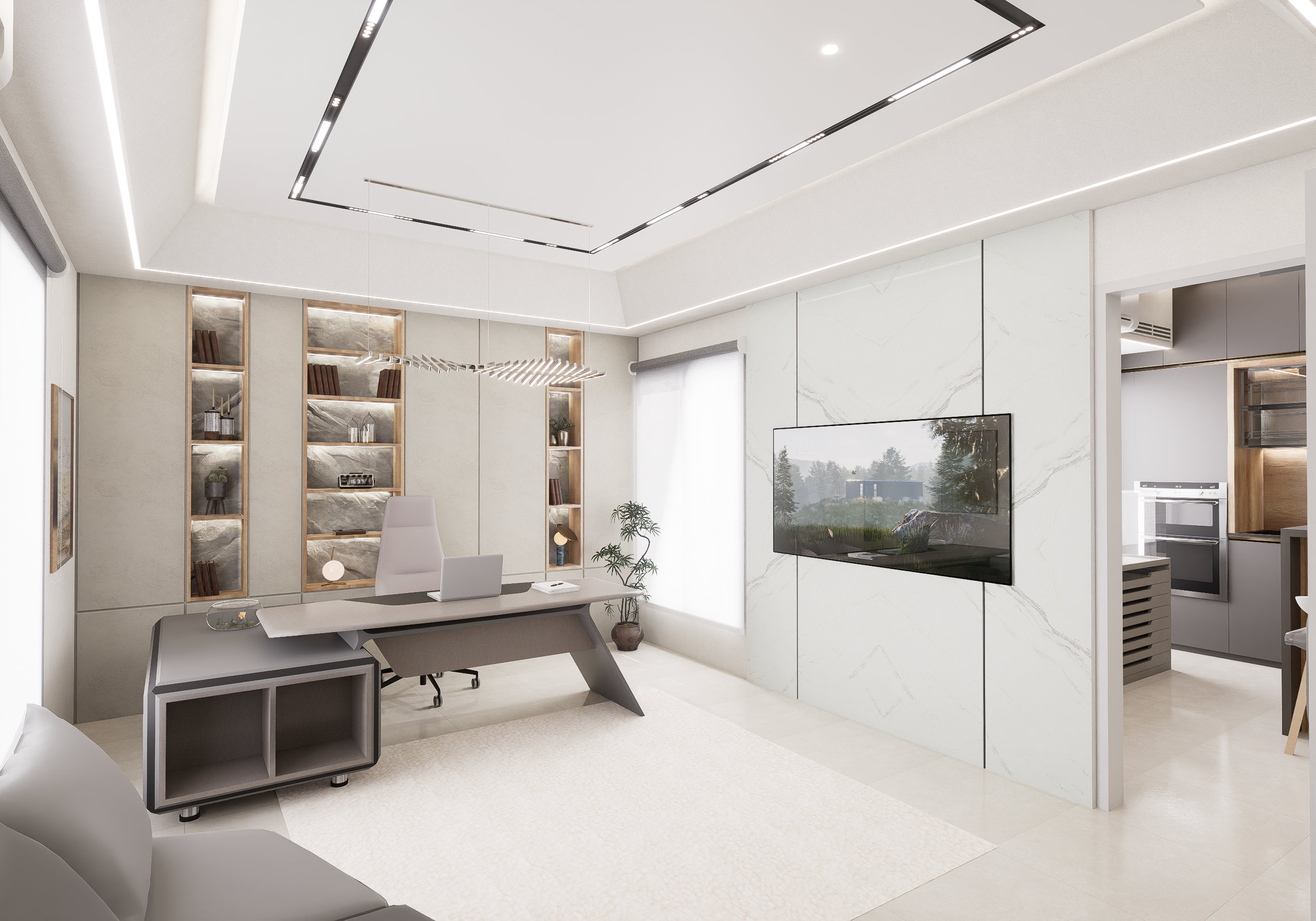 Residential Interior Design Desplay Center-10