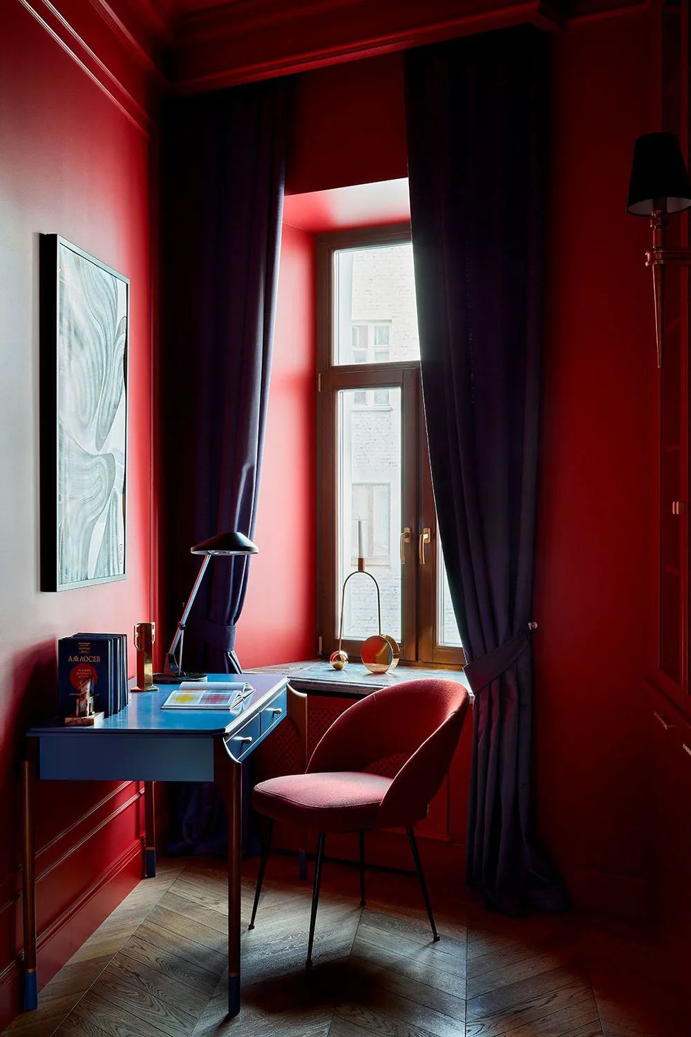 莫斯科市中心典雅浪漫别墅设计丨俄罗斯莫斯科丨Alisa Shabelnikova-15