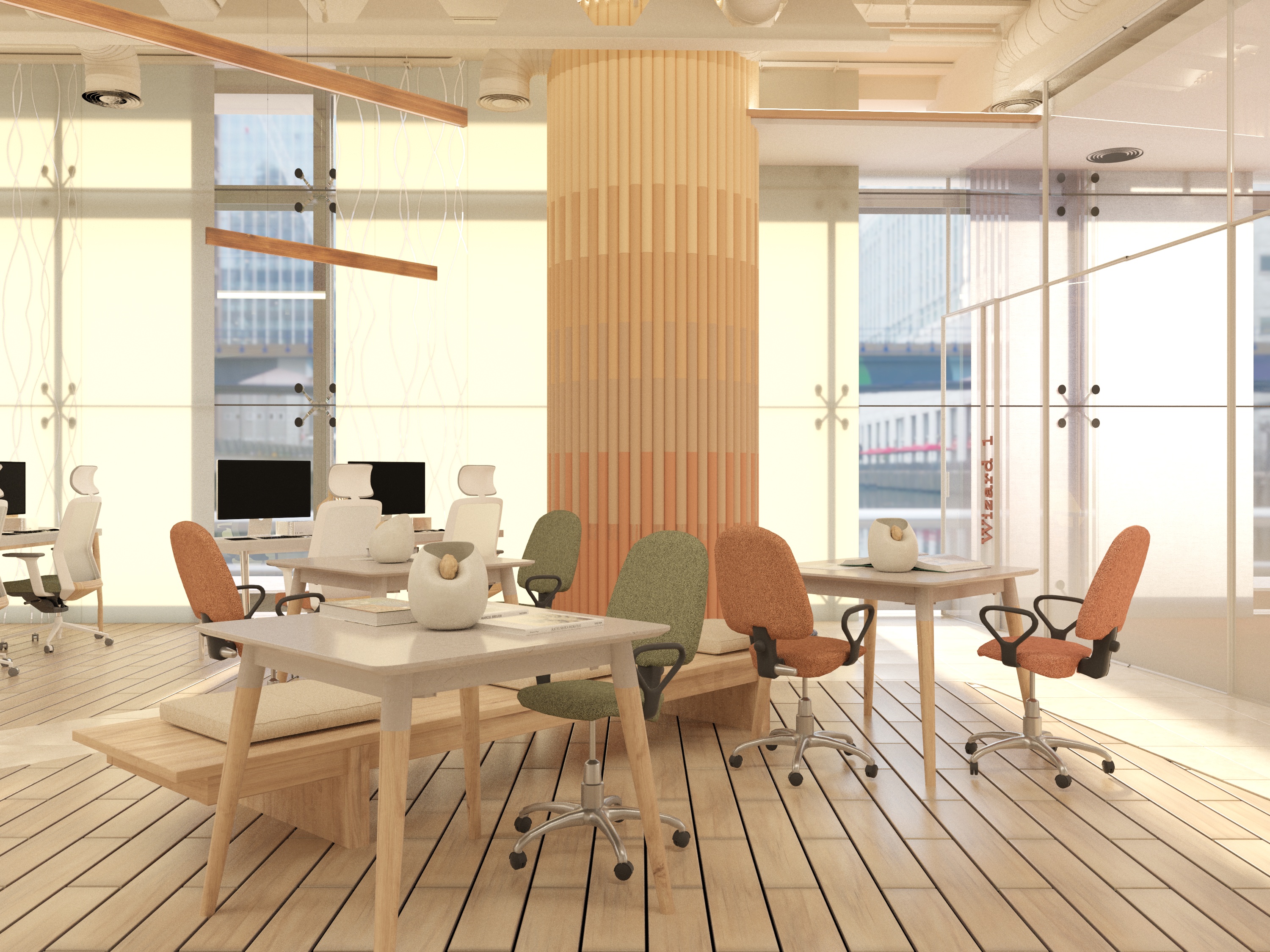 PCycle 联合办公空间设计丨埃及-11