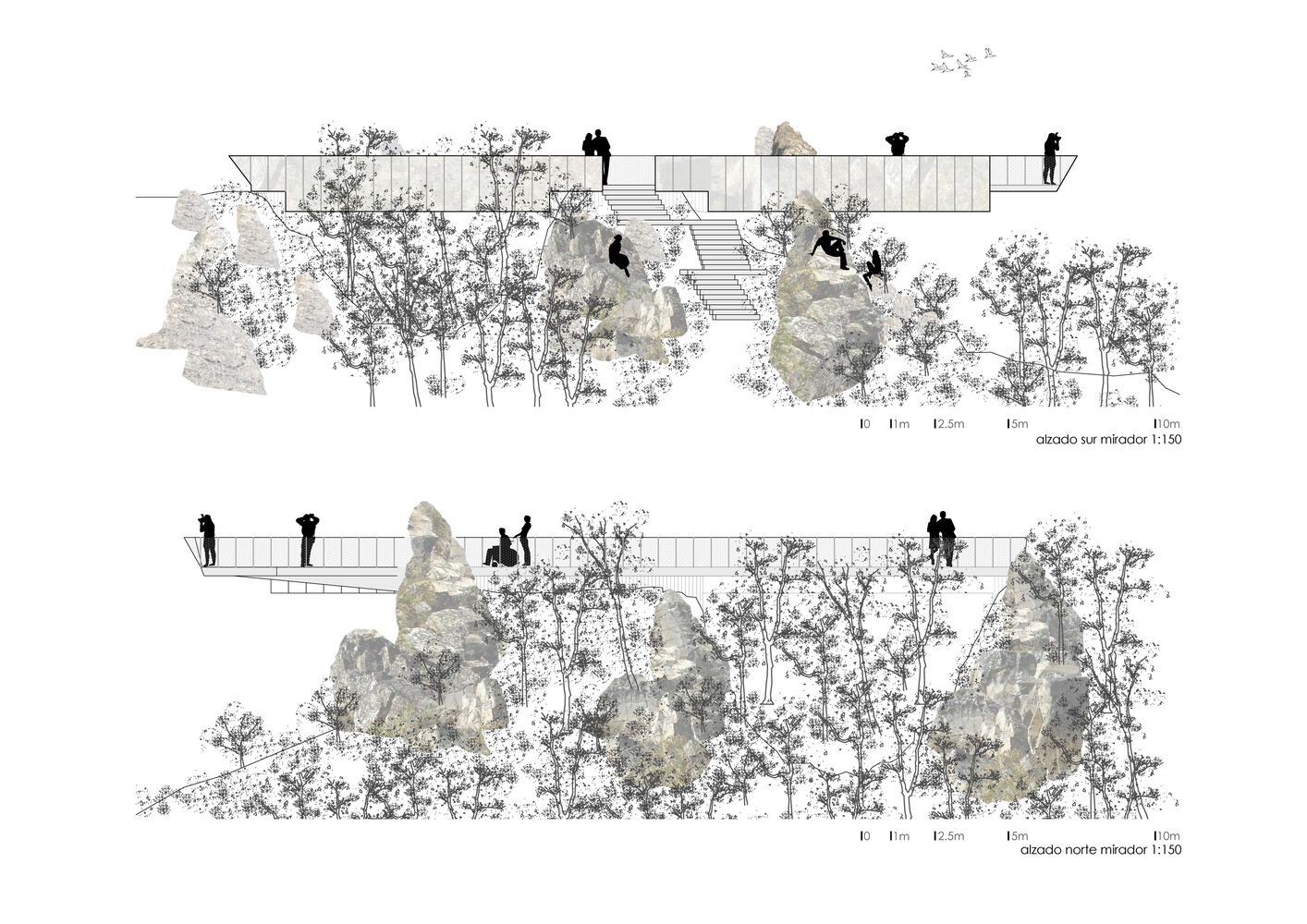 Peñas Llanas 观景台改造丨西班牙卡斯蒂利亚丨Lopez Lopez-44