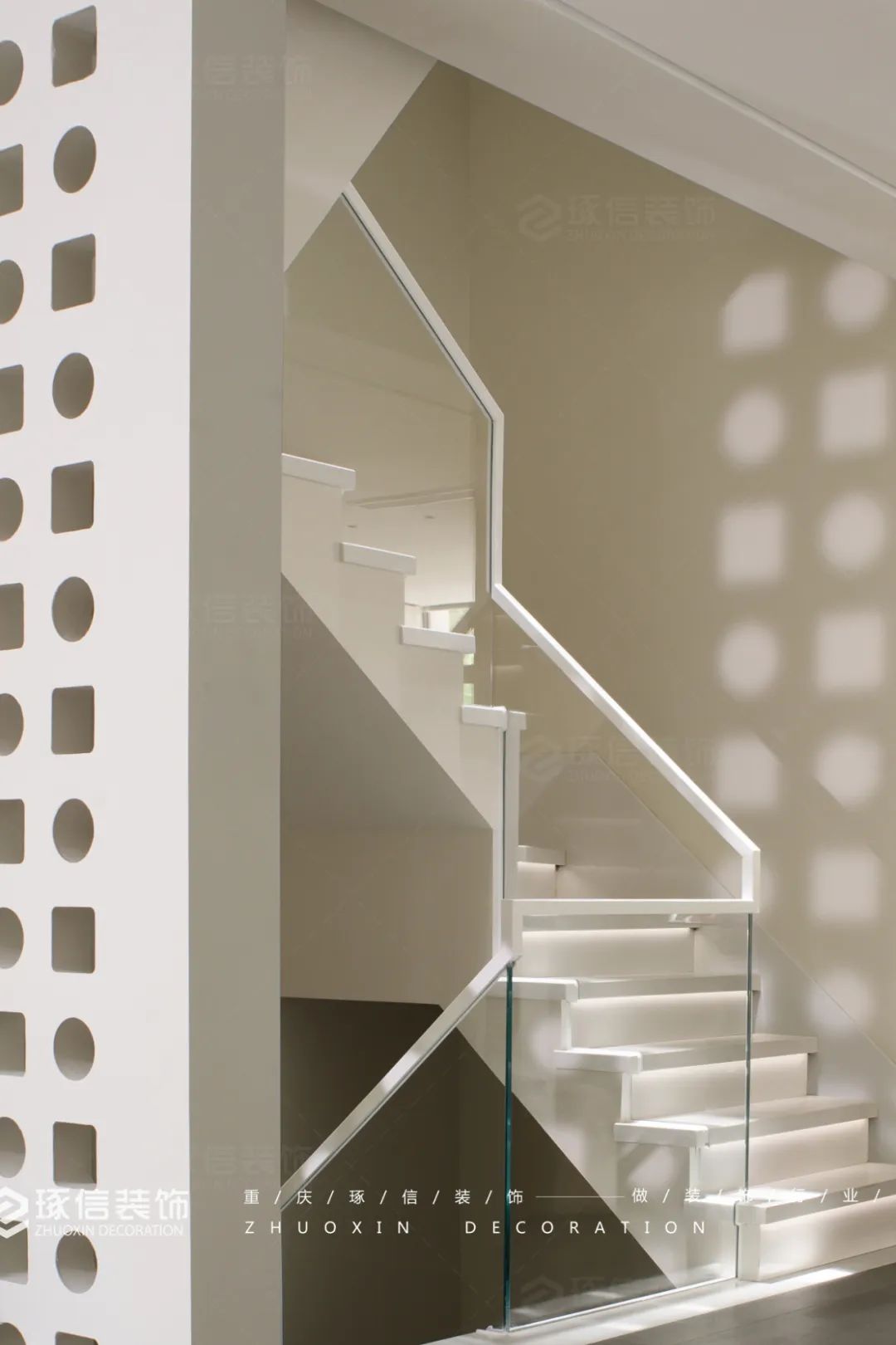 湖山壹号法式混搭别墅设计丨中国重庆丨琢信装饰-5