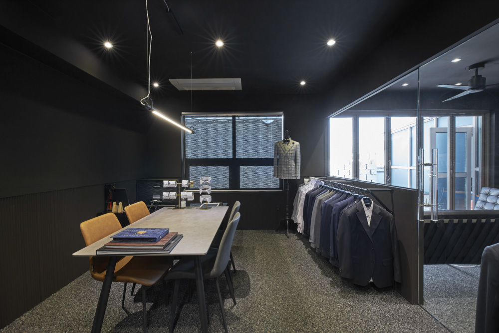 25 平现代男装店，极简黑白色调的魅力-7