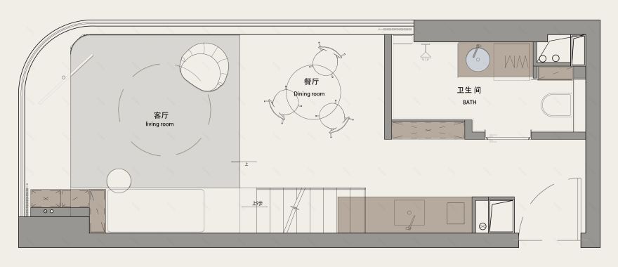 36㎡度假loft公寓设计丨中国成都丨拾光悠然设计-54