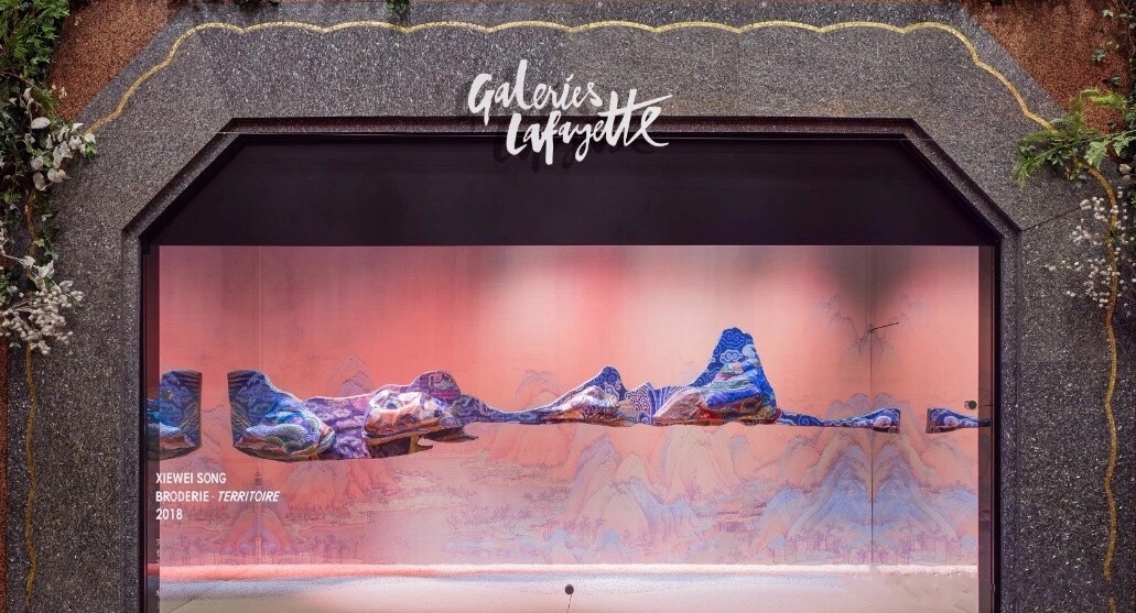 锦绣•山河——老佛爷百货中国风橱窗设计-16