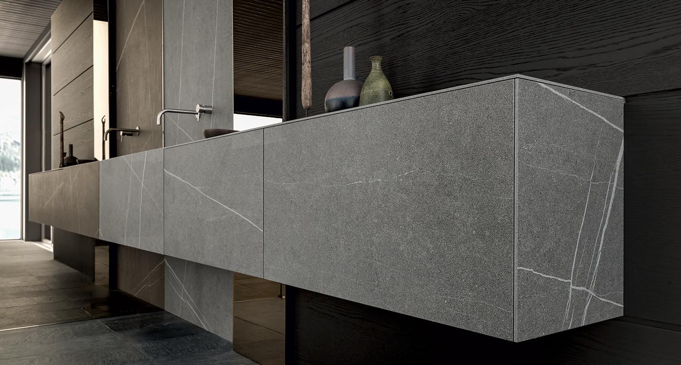 SKILL GRES - ванная с подвесным умывальником | Modulnova Bagni-6