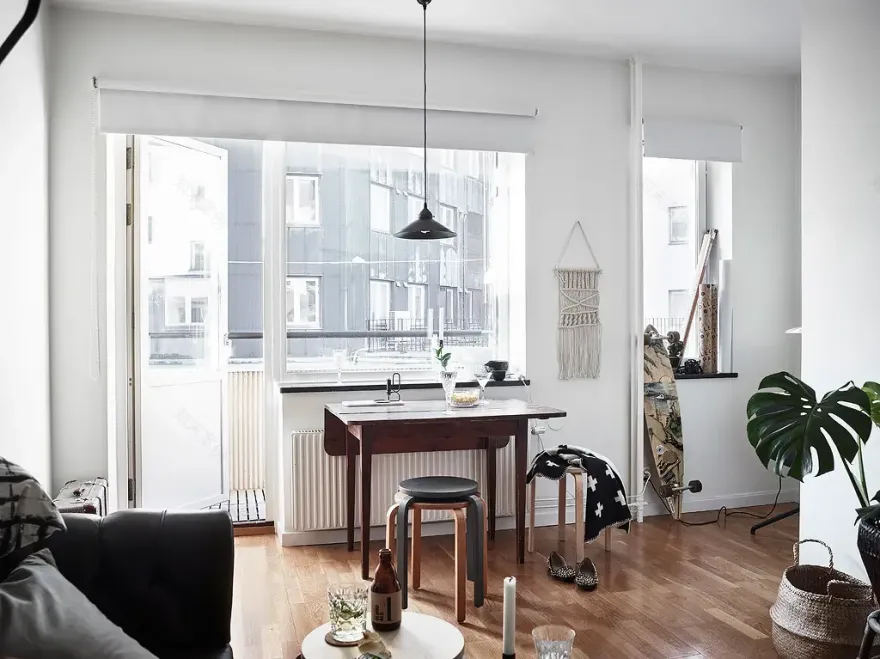 哥德堡一室一厅开放式厨房公寓设计-5