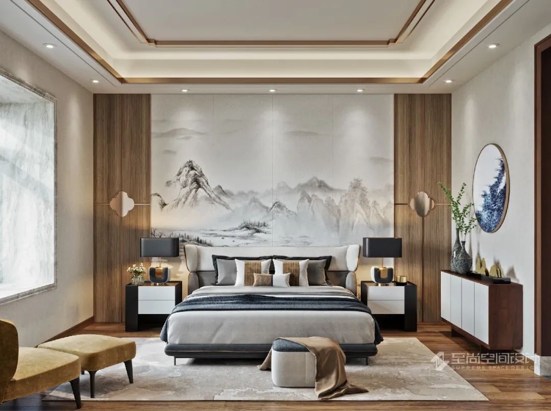 新中式诗意空间，传统与现代的完美融合-36