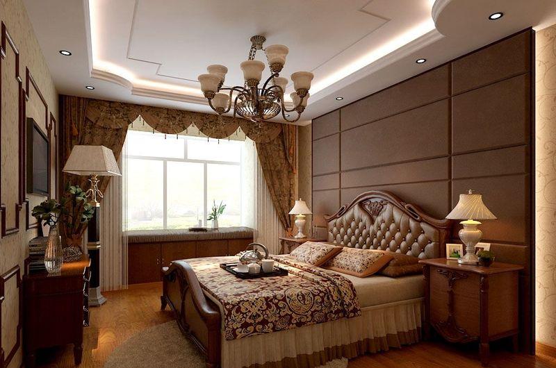 哈尔滨实创装饰打造公务员小区220平典雅华贵新中式-10