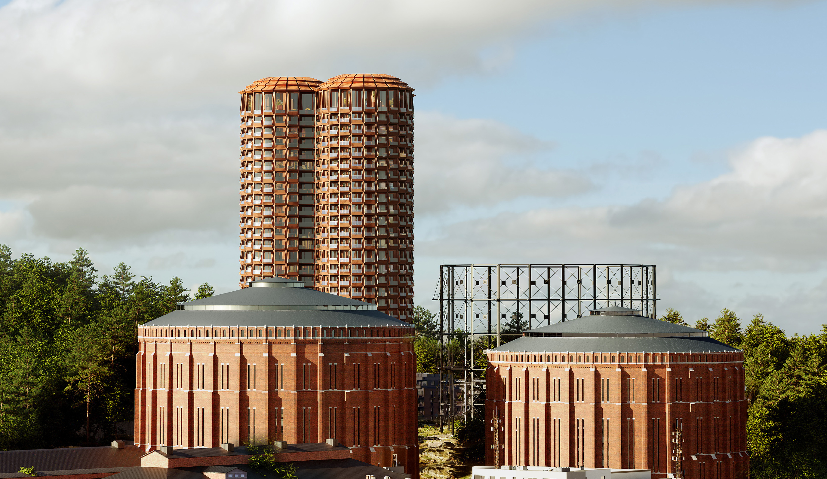 斯德哥尔摩|Stadsljus住宅楼-0