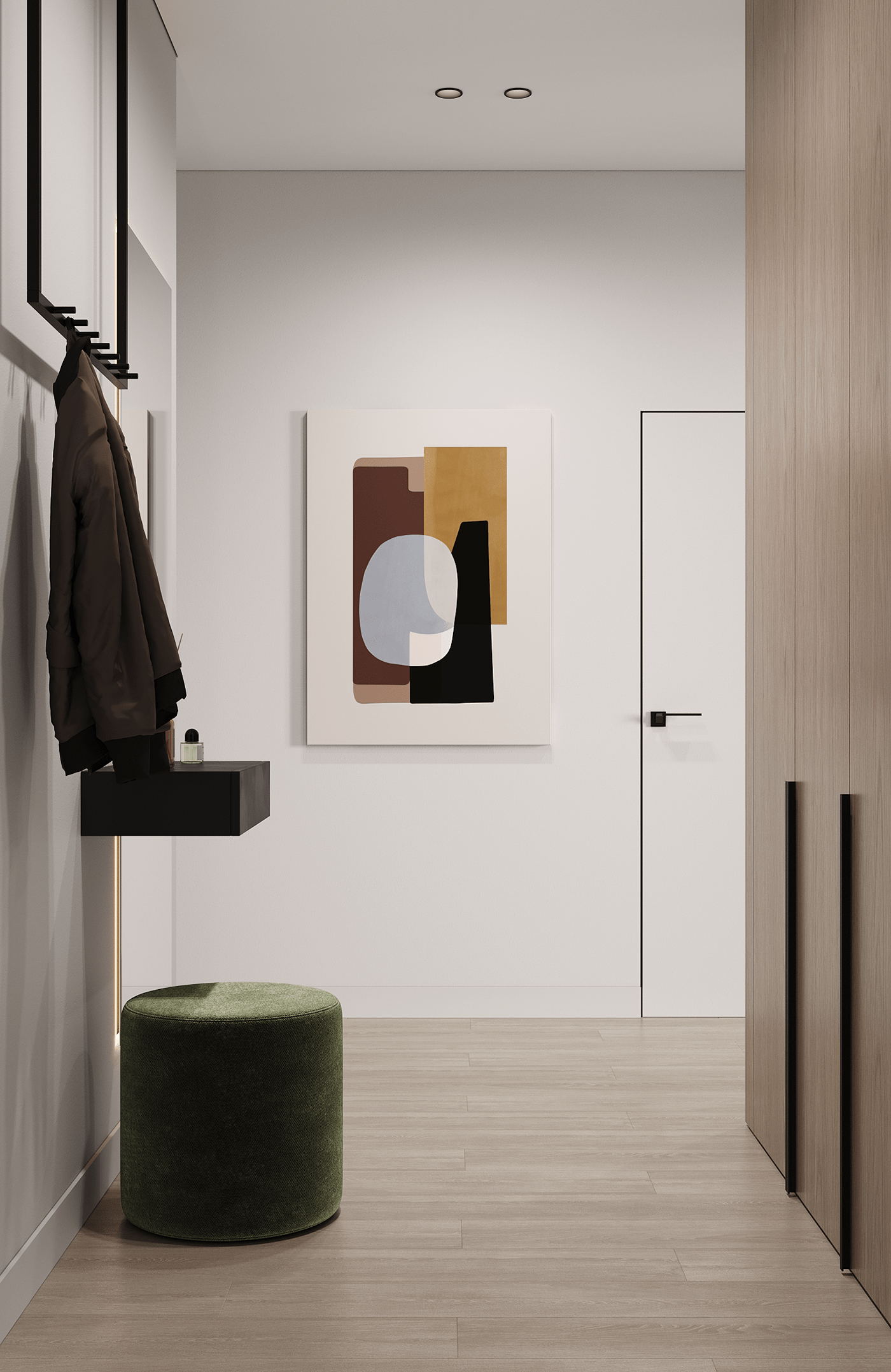 俄罗斯小空间公寓设计 小而精致的住宅-2