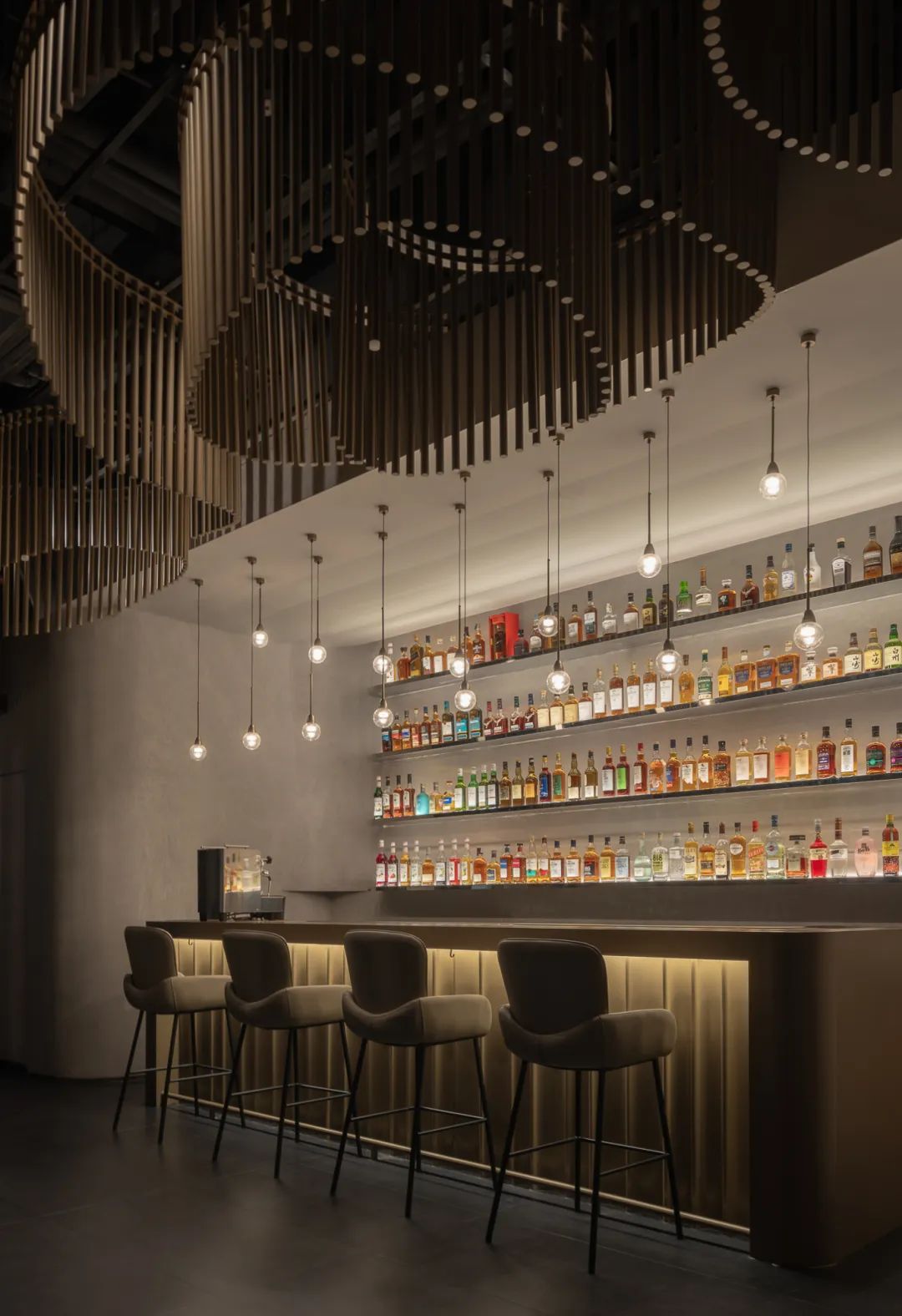 「葉LEAF」雪茄酒吧丨中国广州丨MARS星球建筑-74