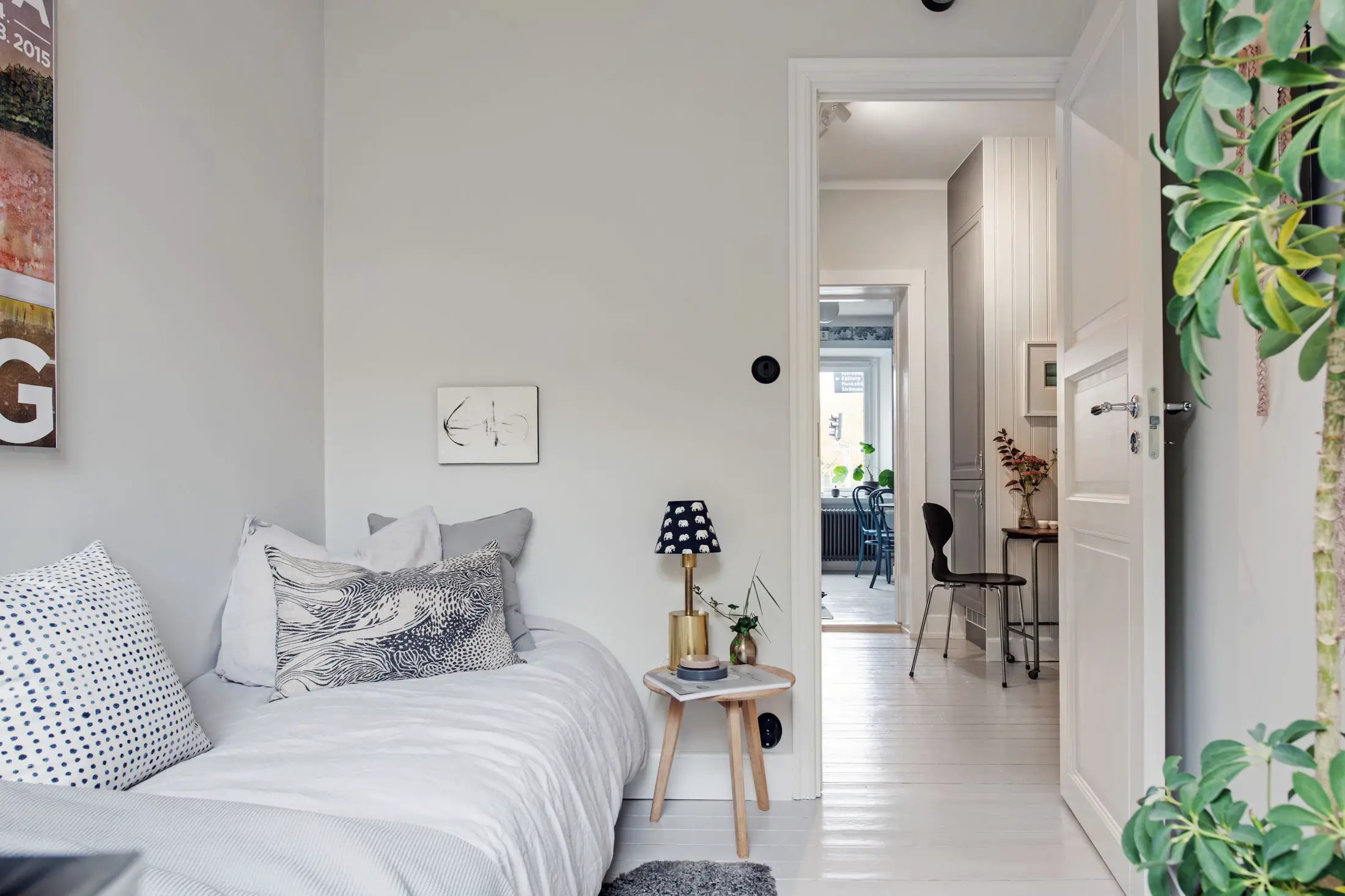 巧妙空间设计，35m²公寓变身舒适两居-15