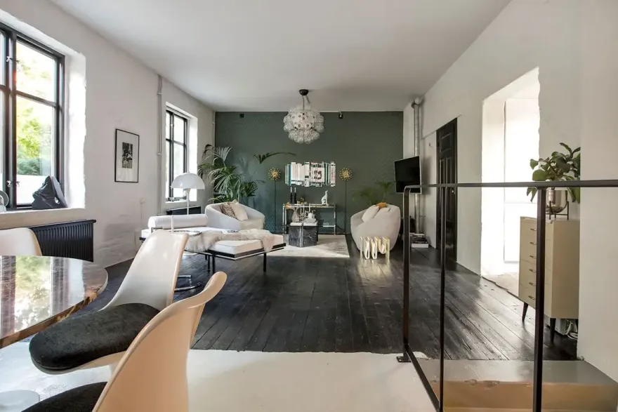 地下室变客厅,独特设计点亮小空间-5