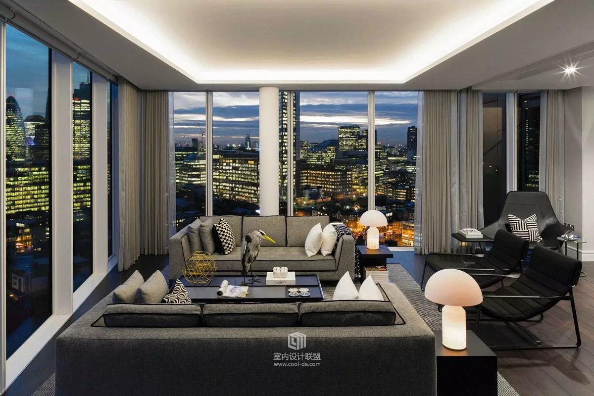 伦敦豪华公寓设计-43