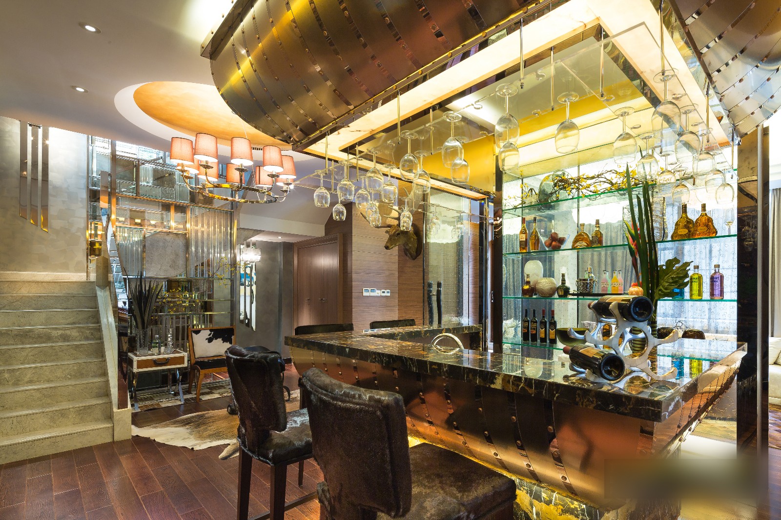 杭州昆仑府550方大都会样板间-11