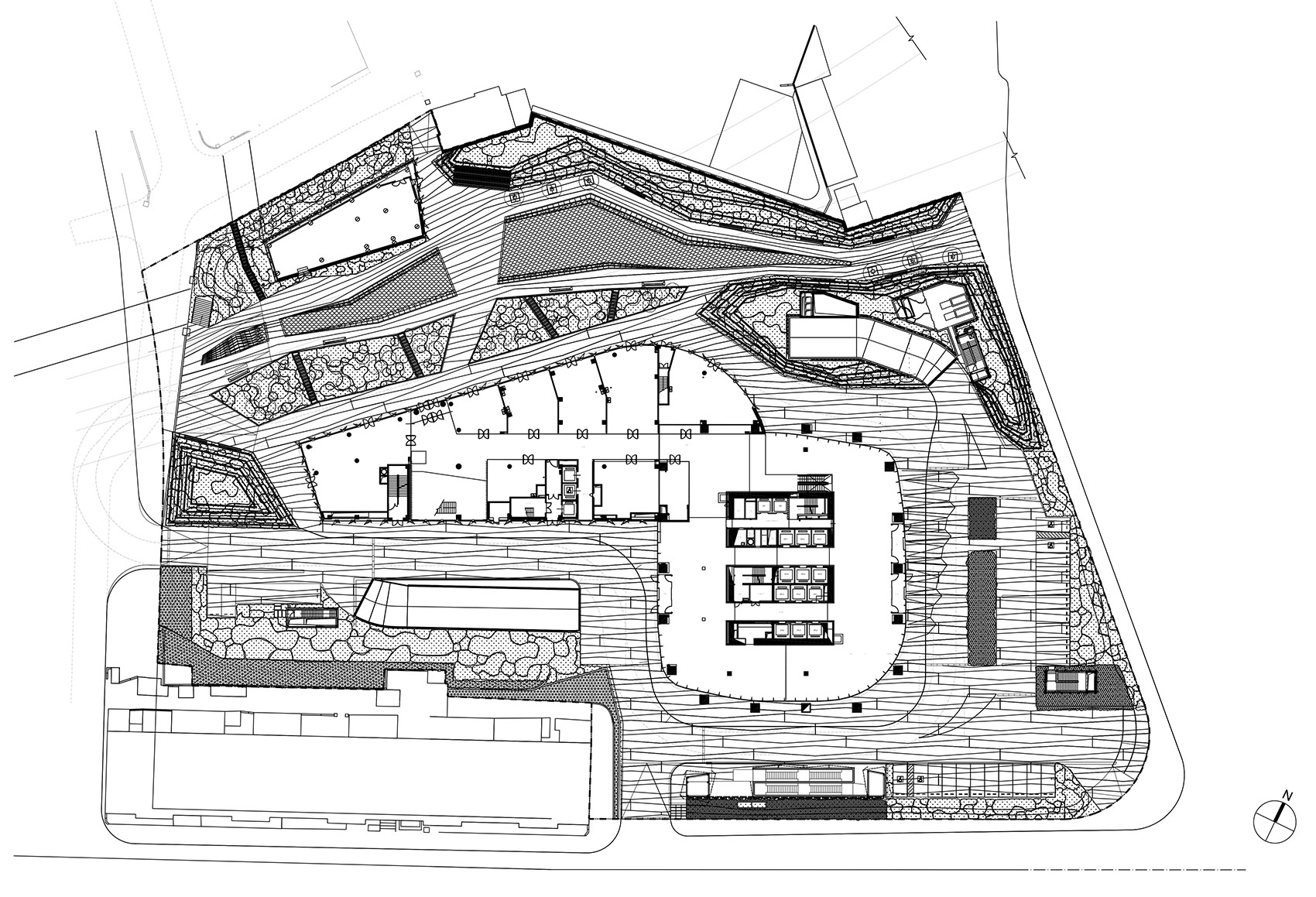 上海虹口SOHO / 隈研吾建筑都市设计事务所-24