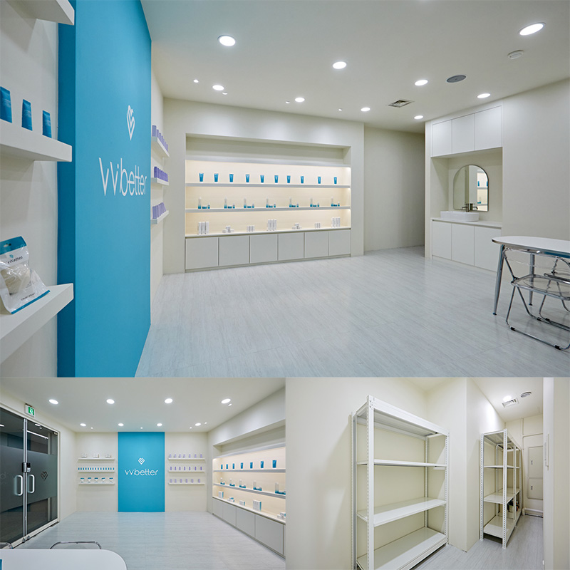 白色时尚化妆间，展现极简美感-1