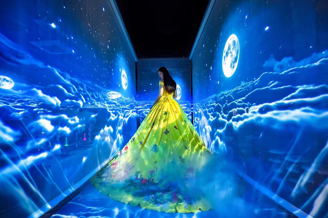 南昌C2光影技术餐厅设计--色界空间设计-8