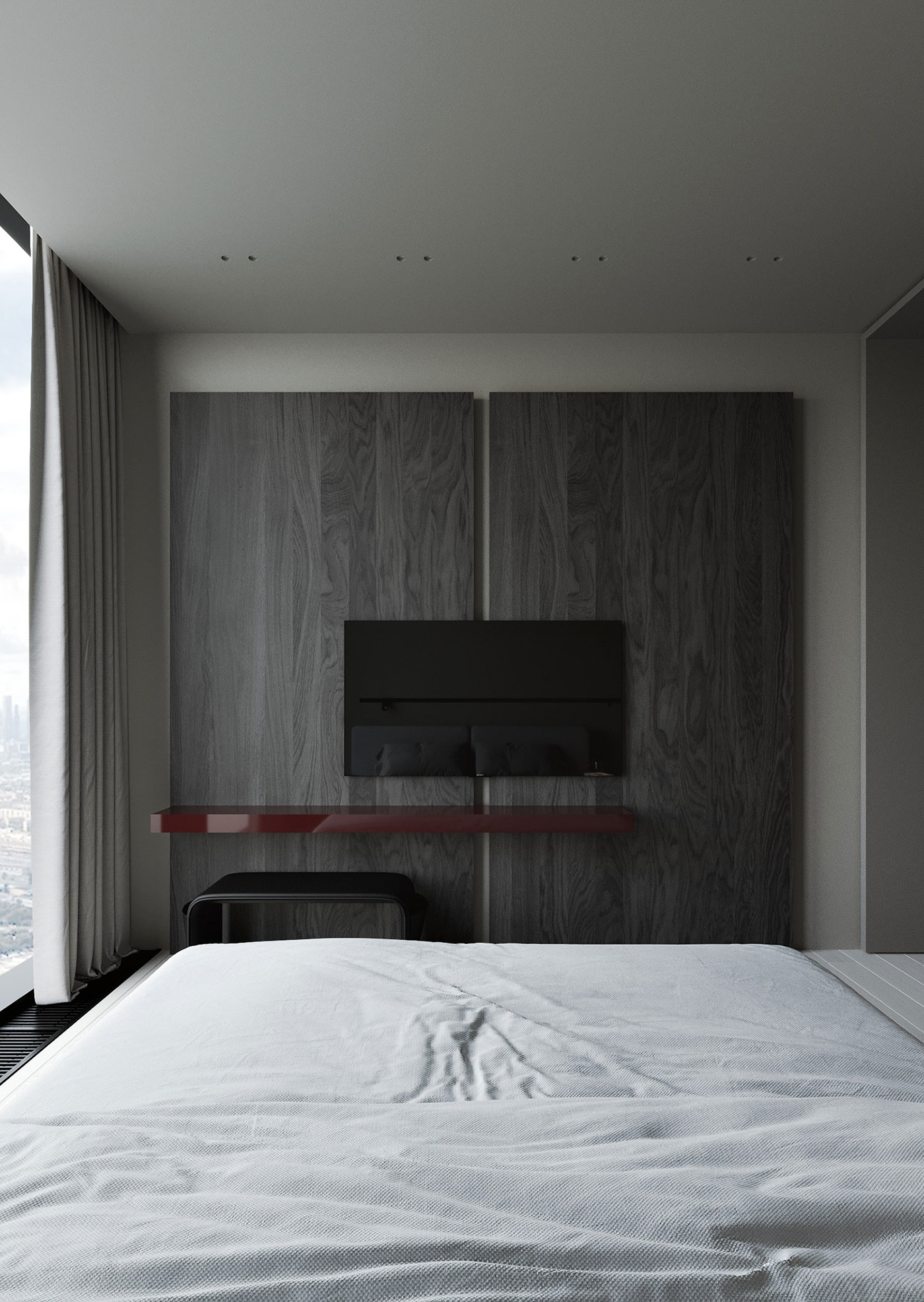 110平 现代简约 空间设计！-13