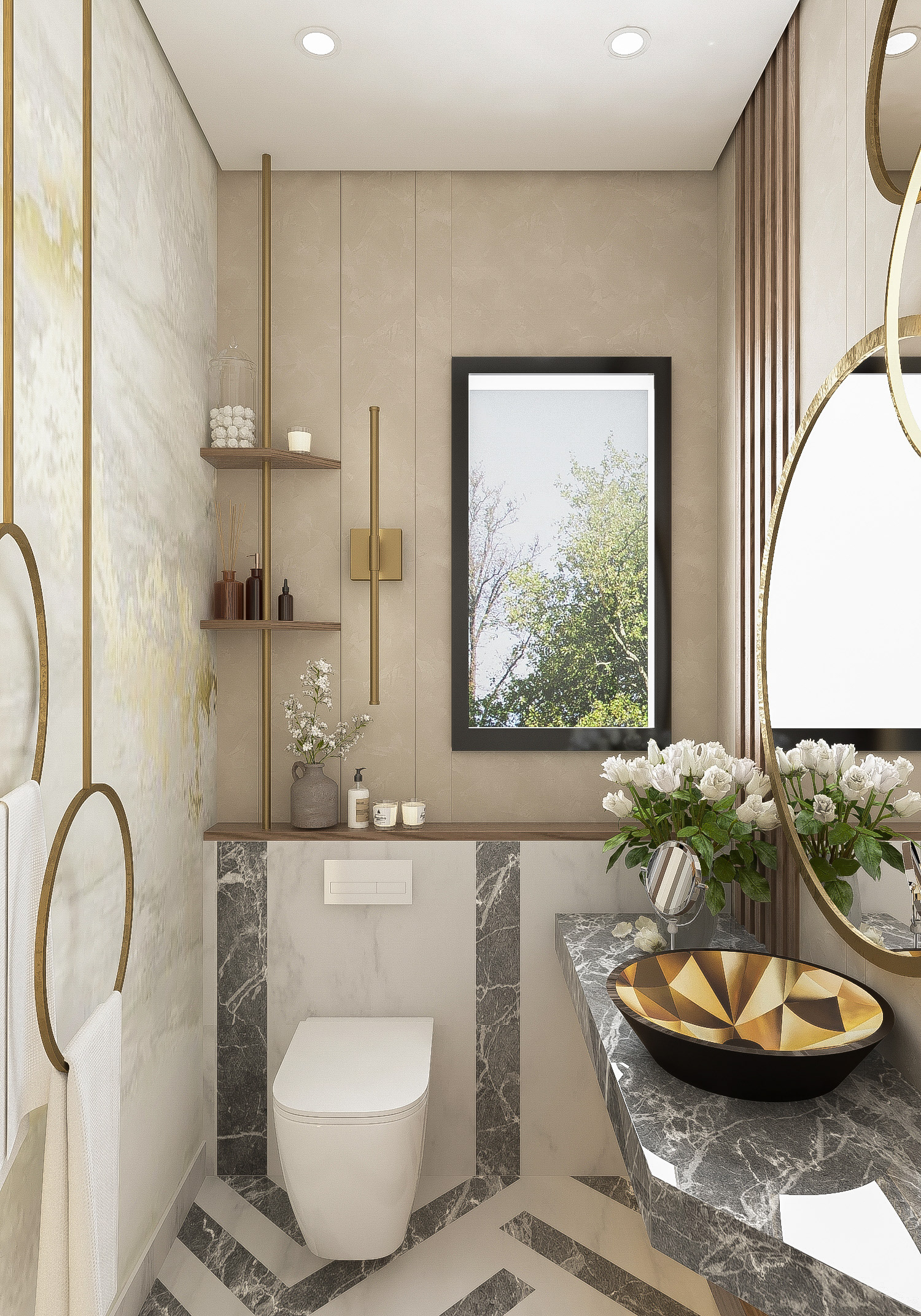 浴室和洗衣房设计丨EgyptCairo-18