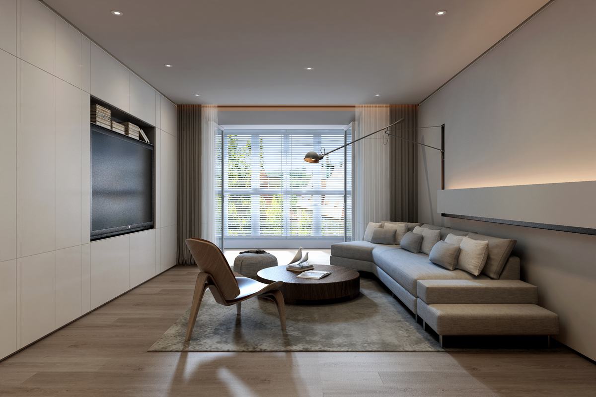 极简构成主义,“新柜族”生活空间-20