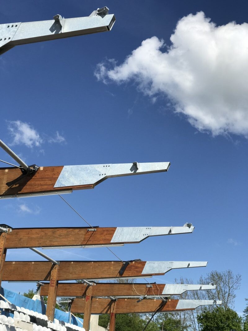 str.ucture | Project Membrane roof Waldstadion-25