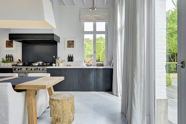 比利时现代乡村风家居设计,自然材料营造舒适氛围-21