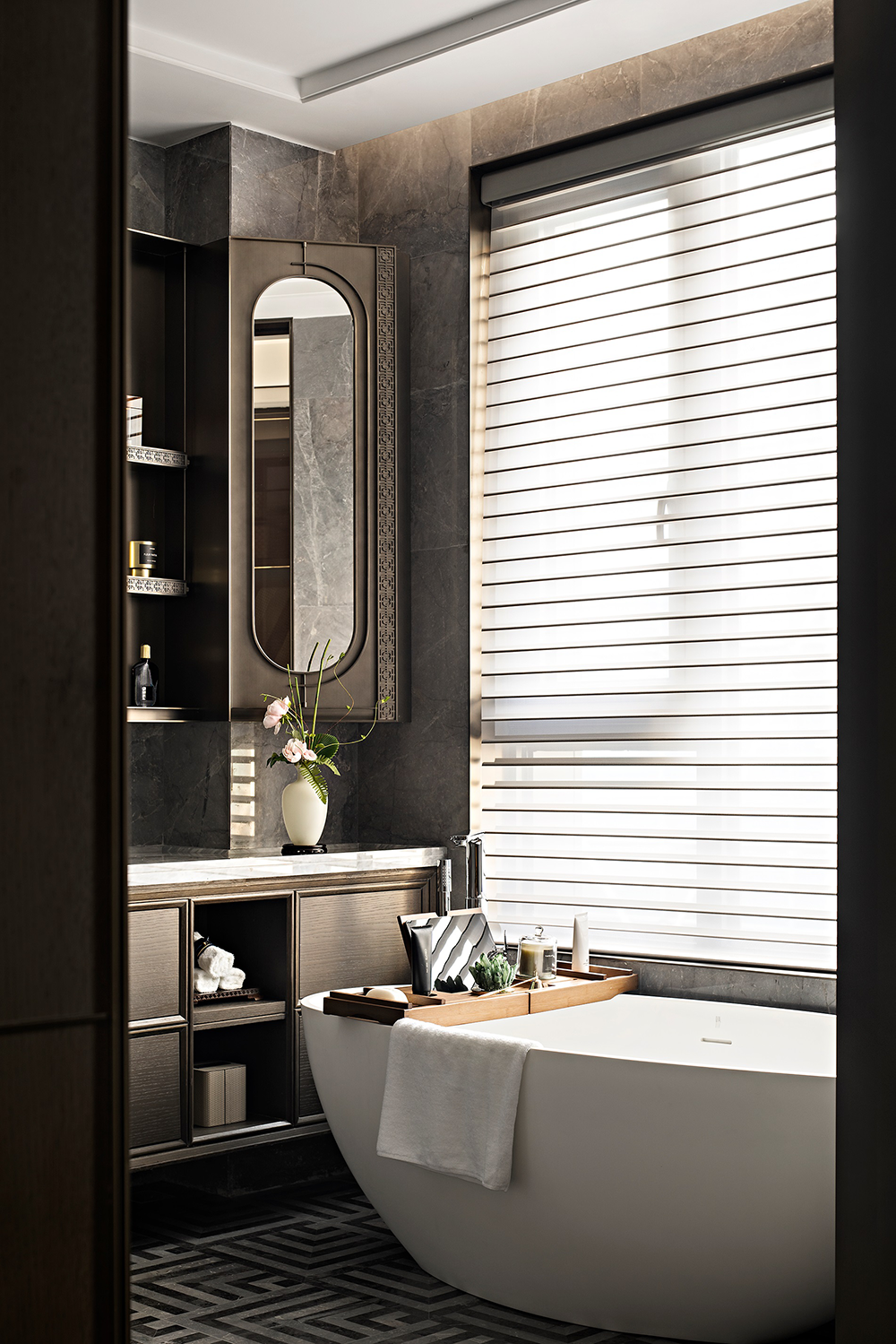 台州建发玖珑和玺别墅样板间丨中国台州丨深圳市盘石室内设计有限公司-31