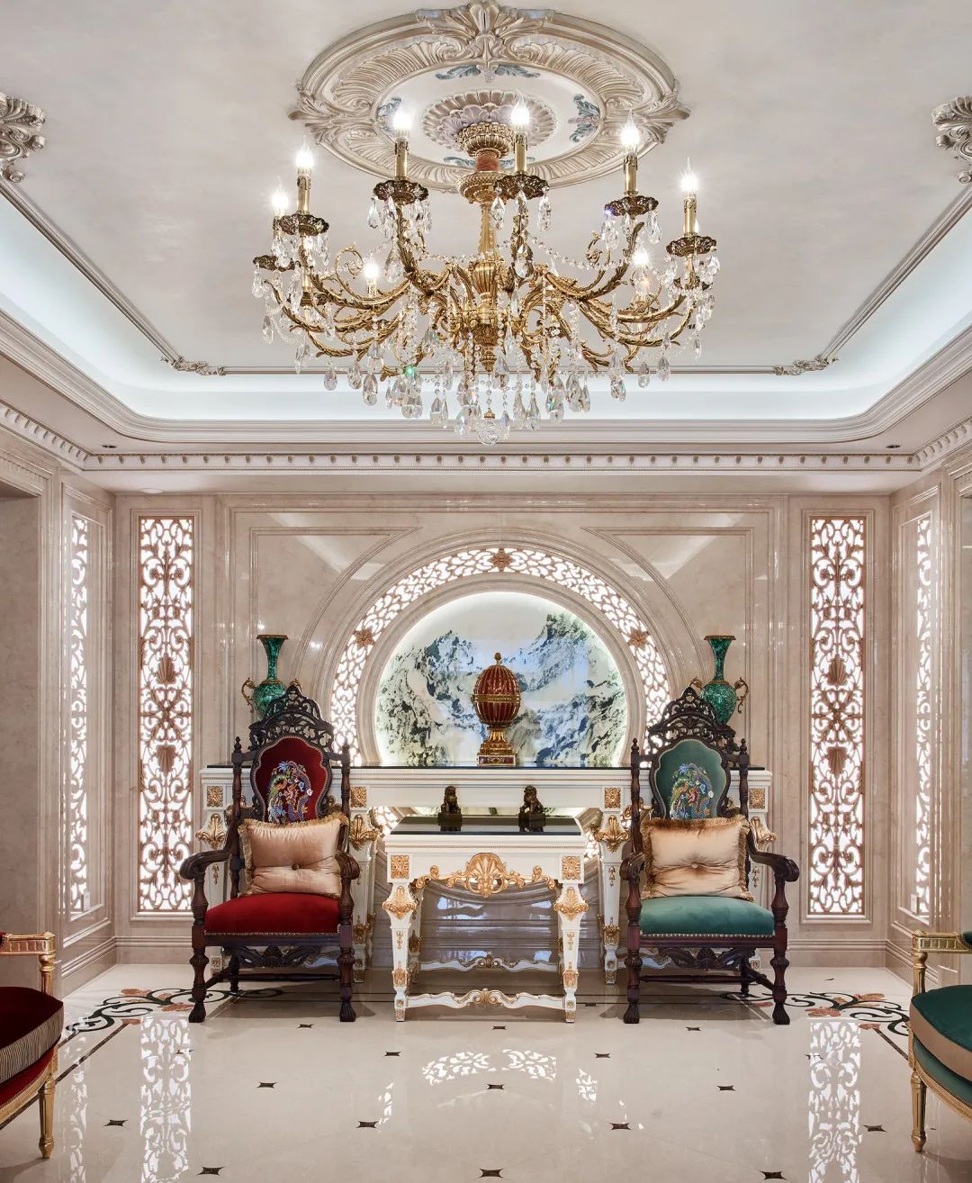 梦湖山庄 · 洛可可风格下的法式宫廷梦丨中国杭州丨巨尧空间设计-20
