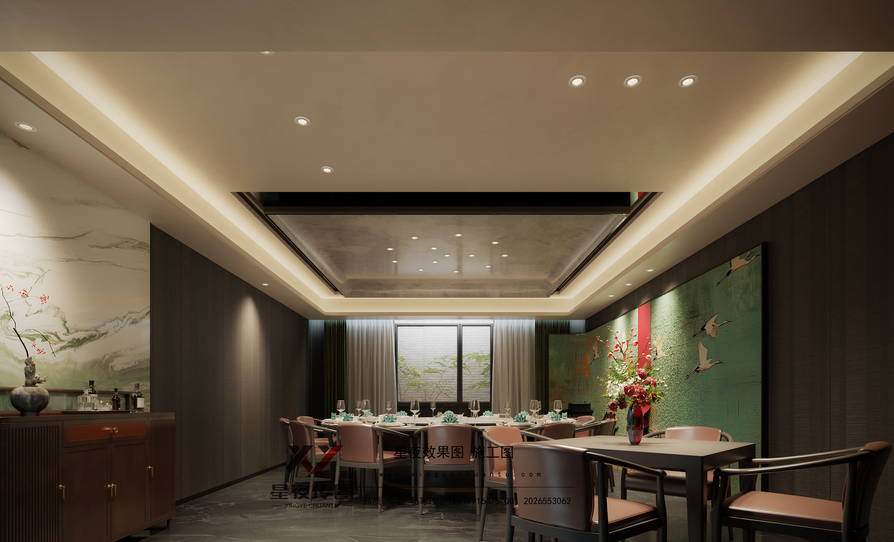 星夜传图设计——高级餐厅-8