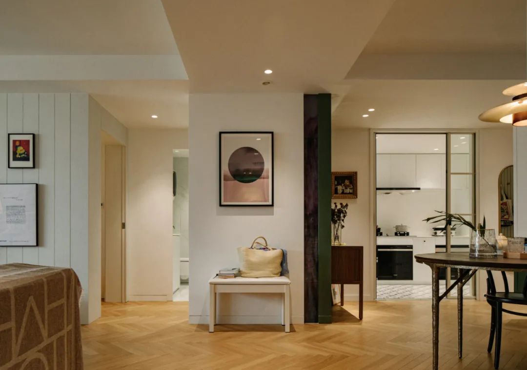 绿意复古，108㎡二手房变身温馨美宅-75