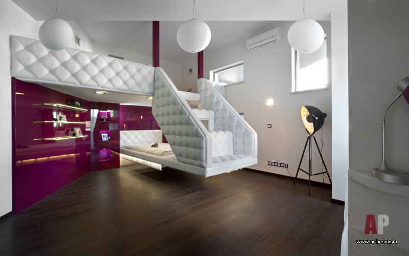 五层高生态极简风家庭住宅室内设计丨乌克兰丨Якуша Виктория等-44