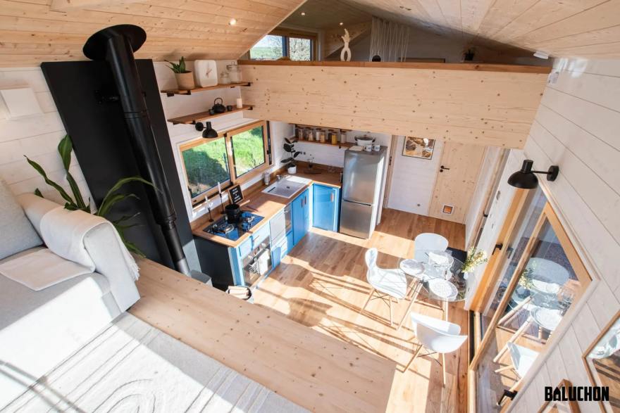 Ivy Tiny House 迷你移动房屋丨法国 Baluchon 公司-5